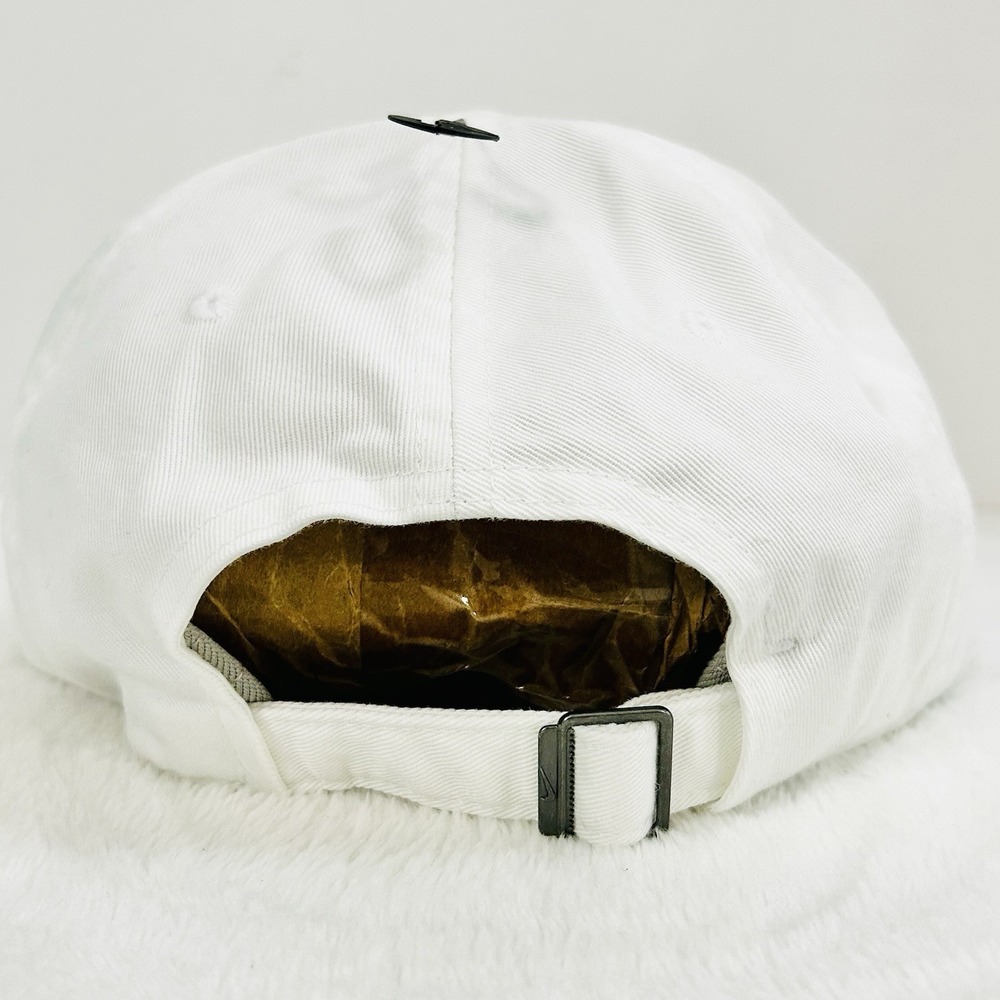 Georgia Bulldogs Nike Club Cap Wordmark Hat Cap Adjustable M/L NCAA White - Picture 4 of 5